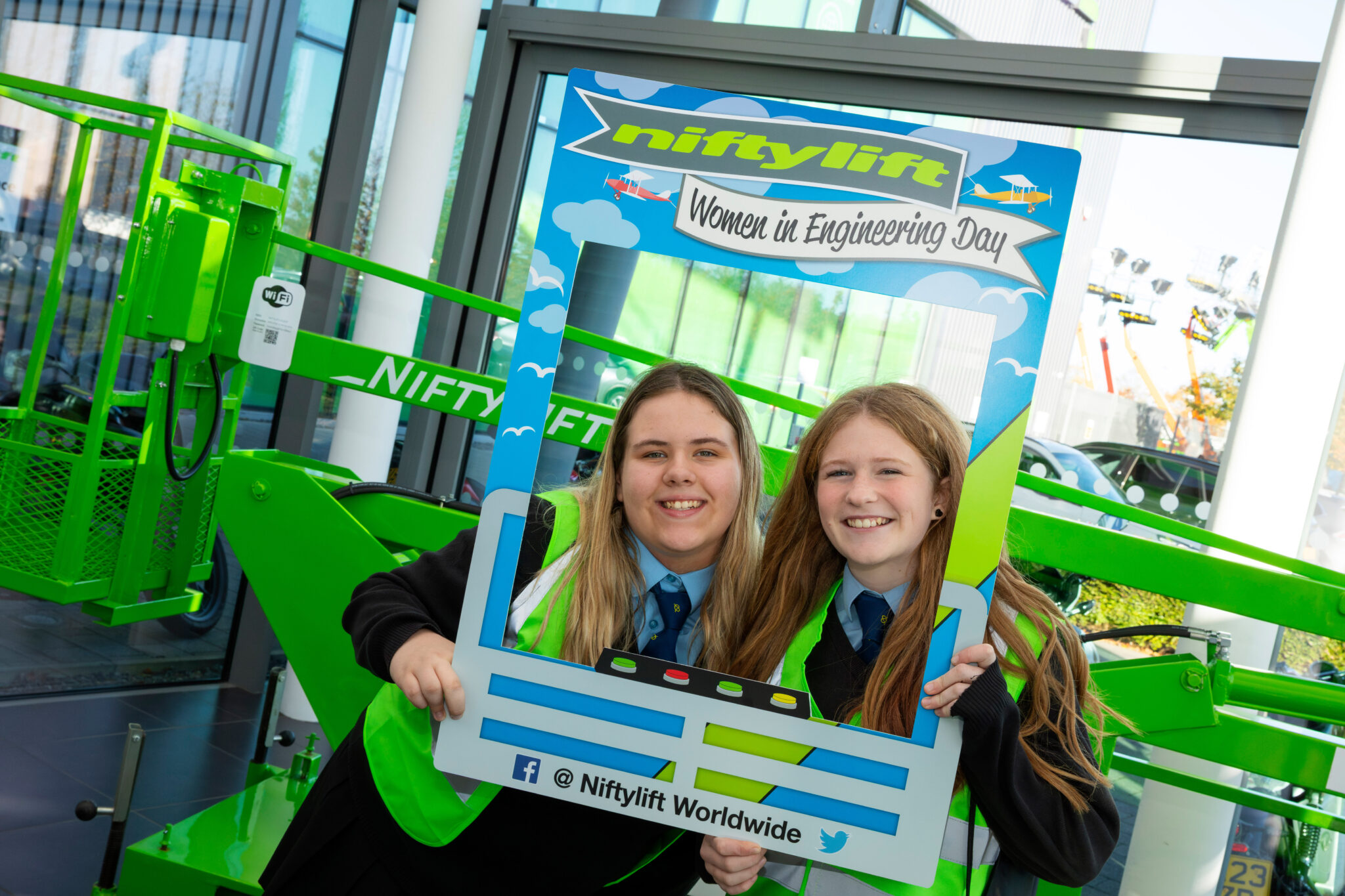 Inspirational Women in Engineering Day at Niftylift - Denbigh School ...