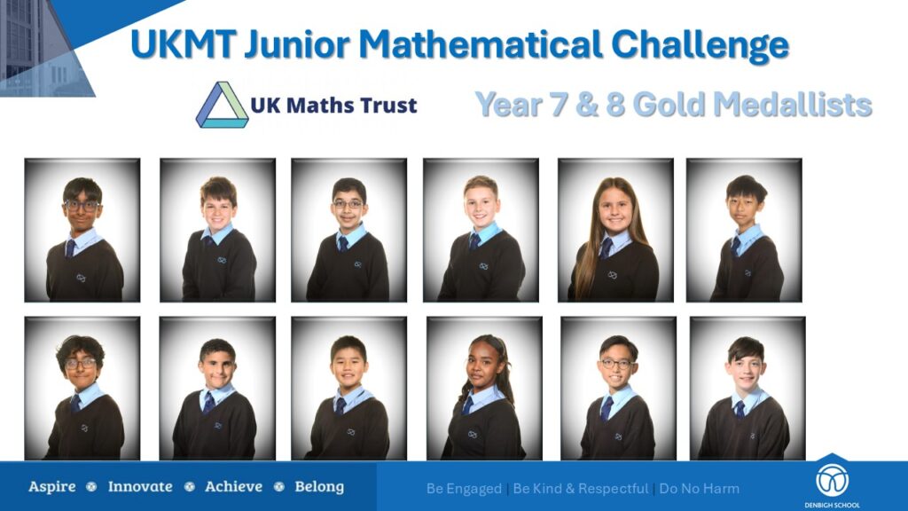 Winning formula for Year 7 & 8 in National Maths Challenge - Denbigh ...